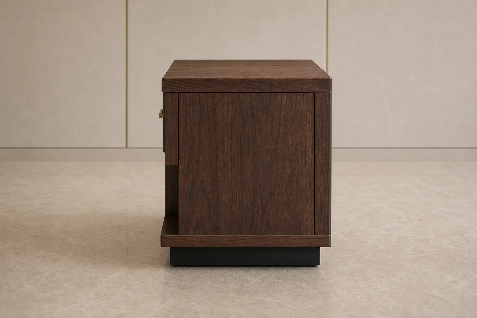 Night Stand profile and construction view