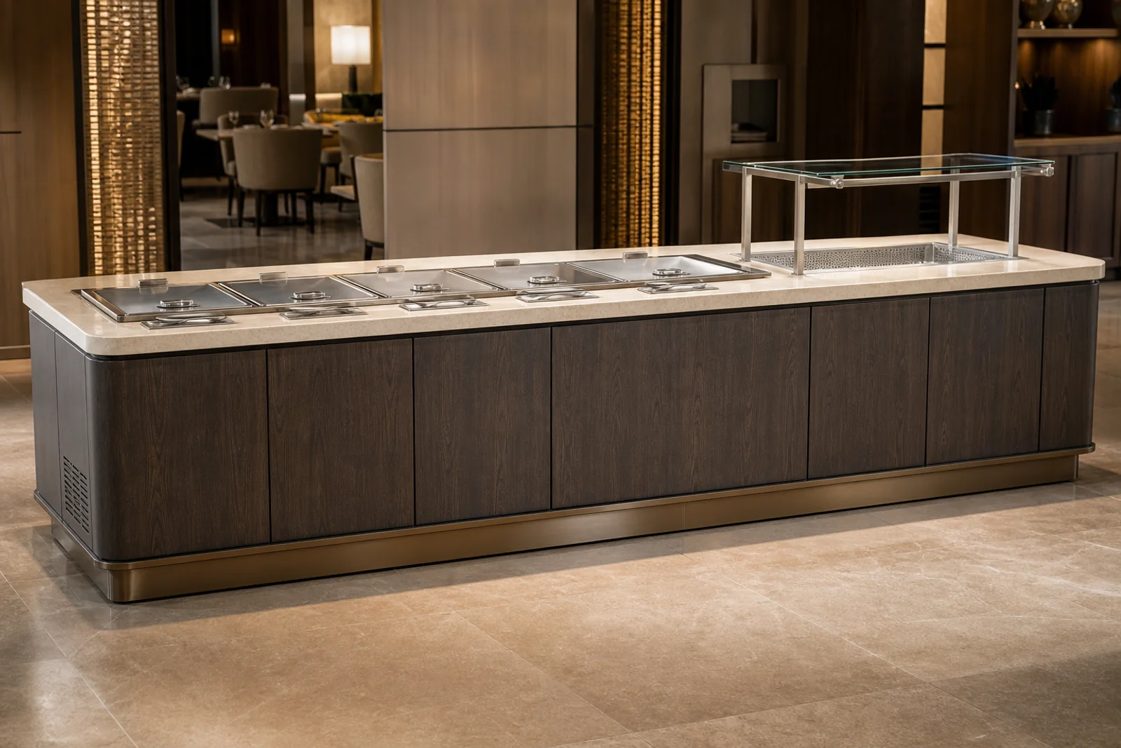 Hotel Buffet Table