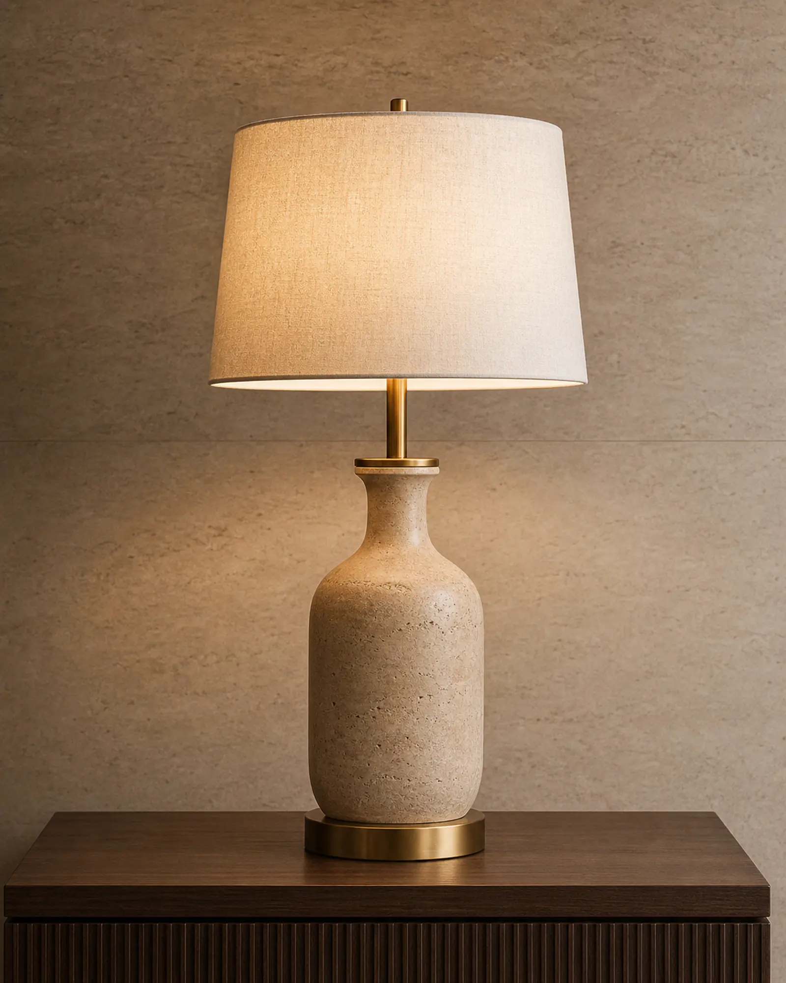 Table Lamp profile and construction view