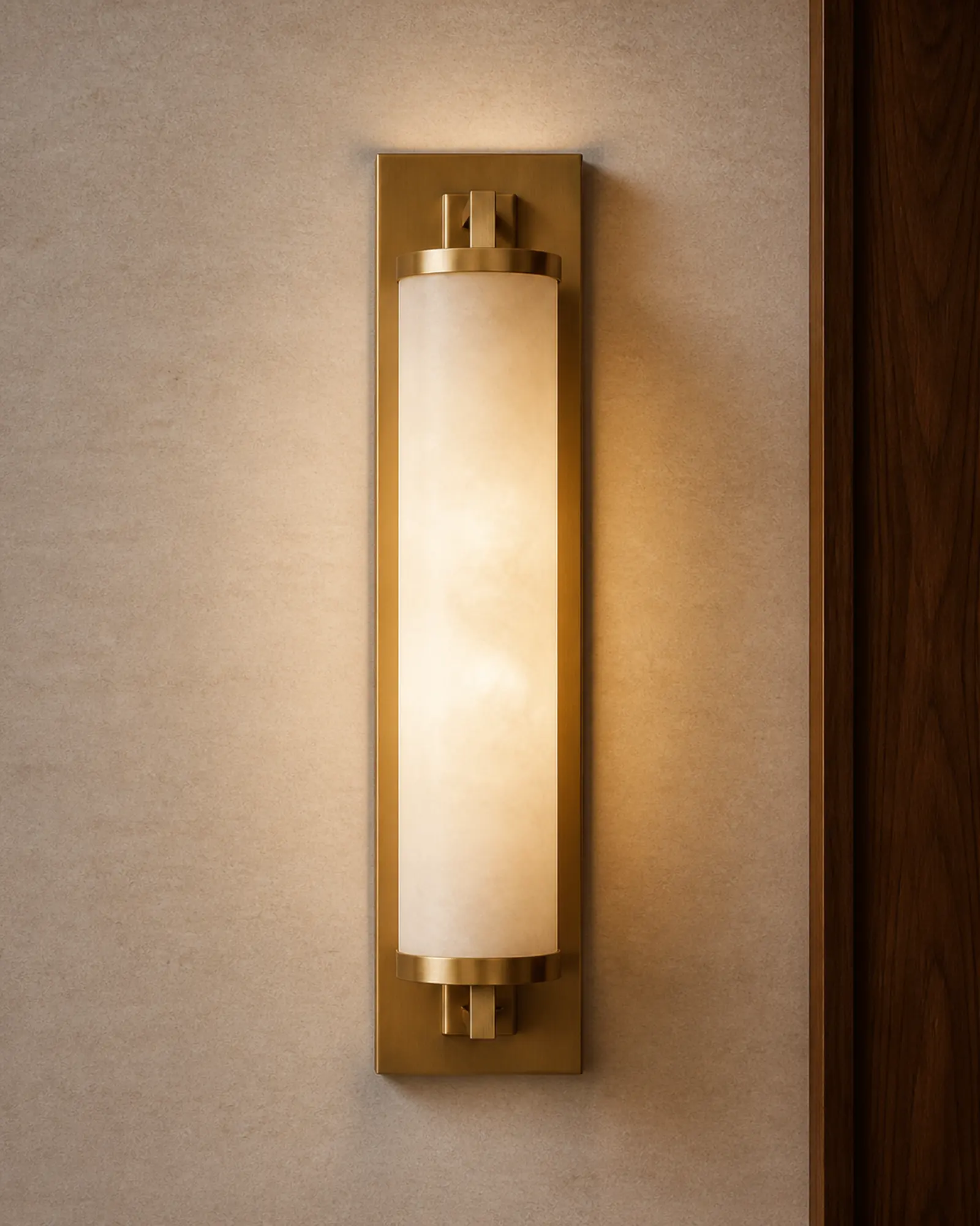 Wall Sconce profile and construction view