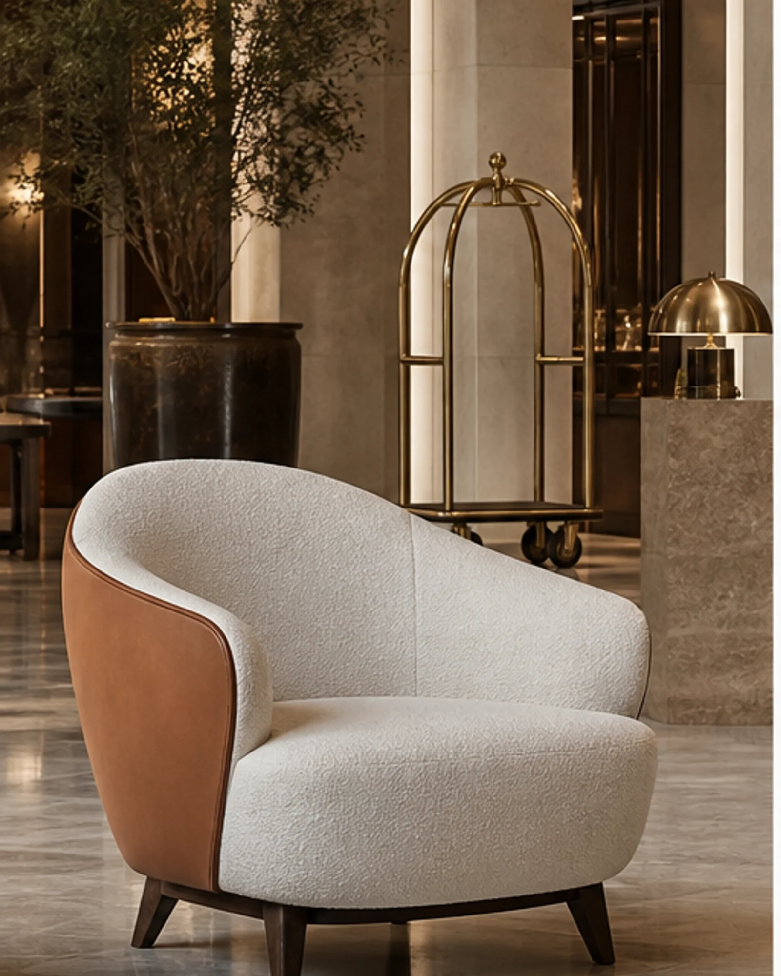 Tailored Lounge Armchair