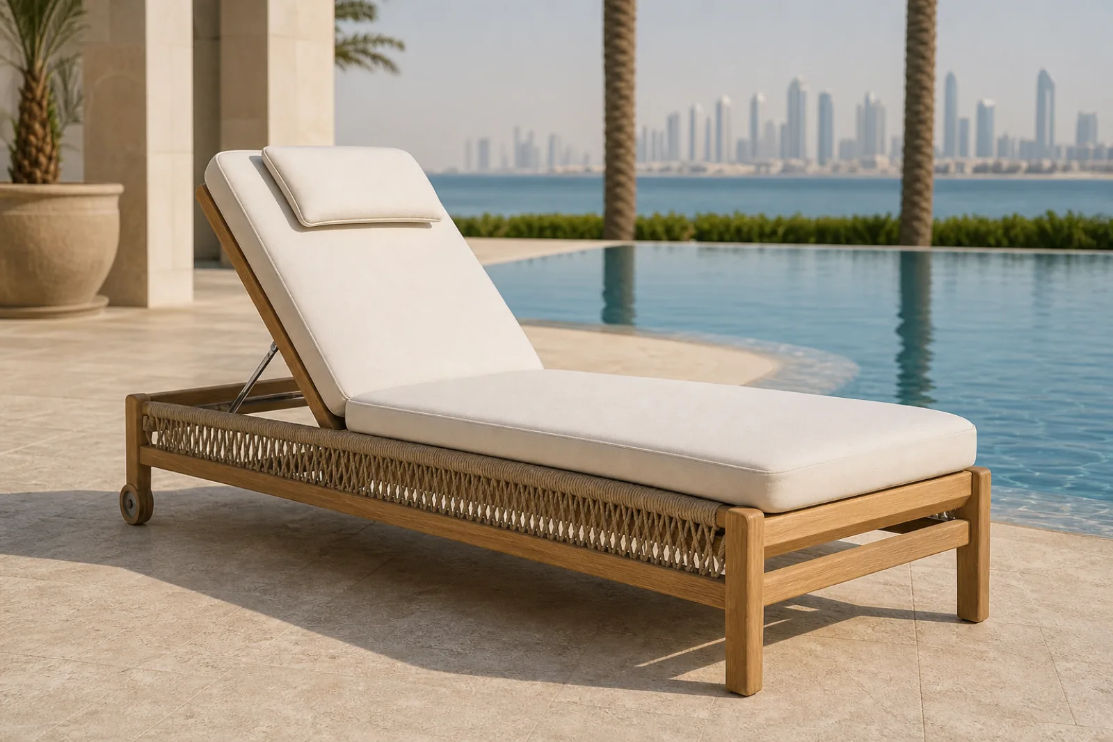 Gulf Pool Chaise Lounger