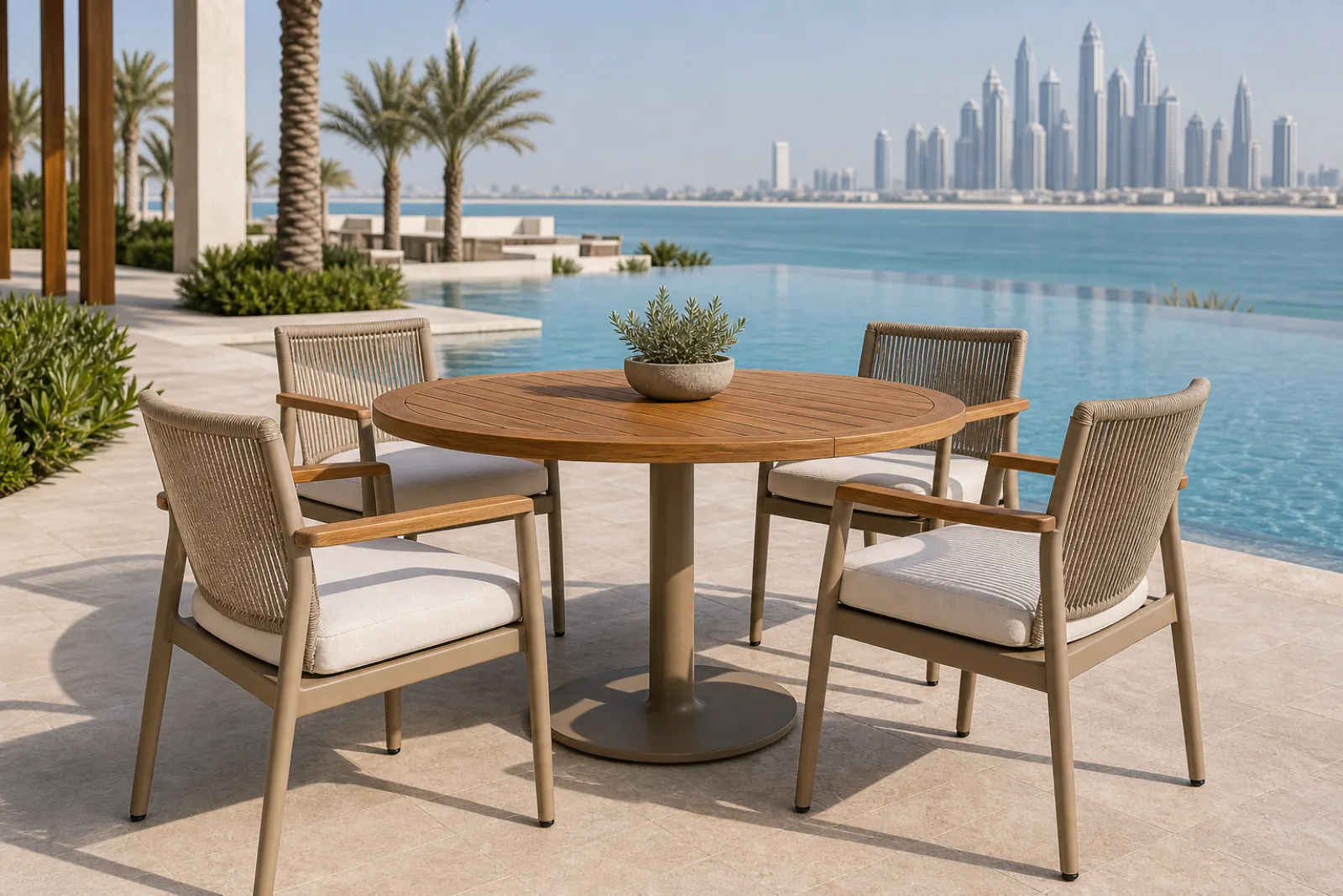 Poolside Dining Set